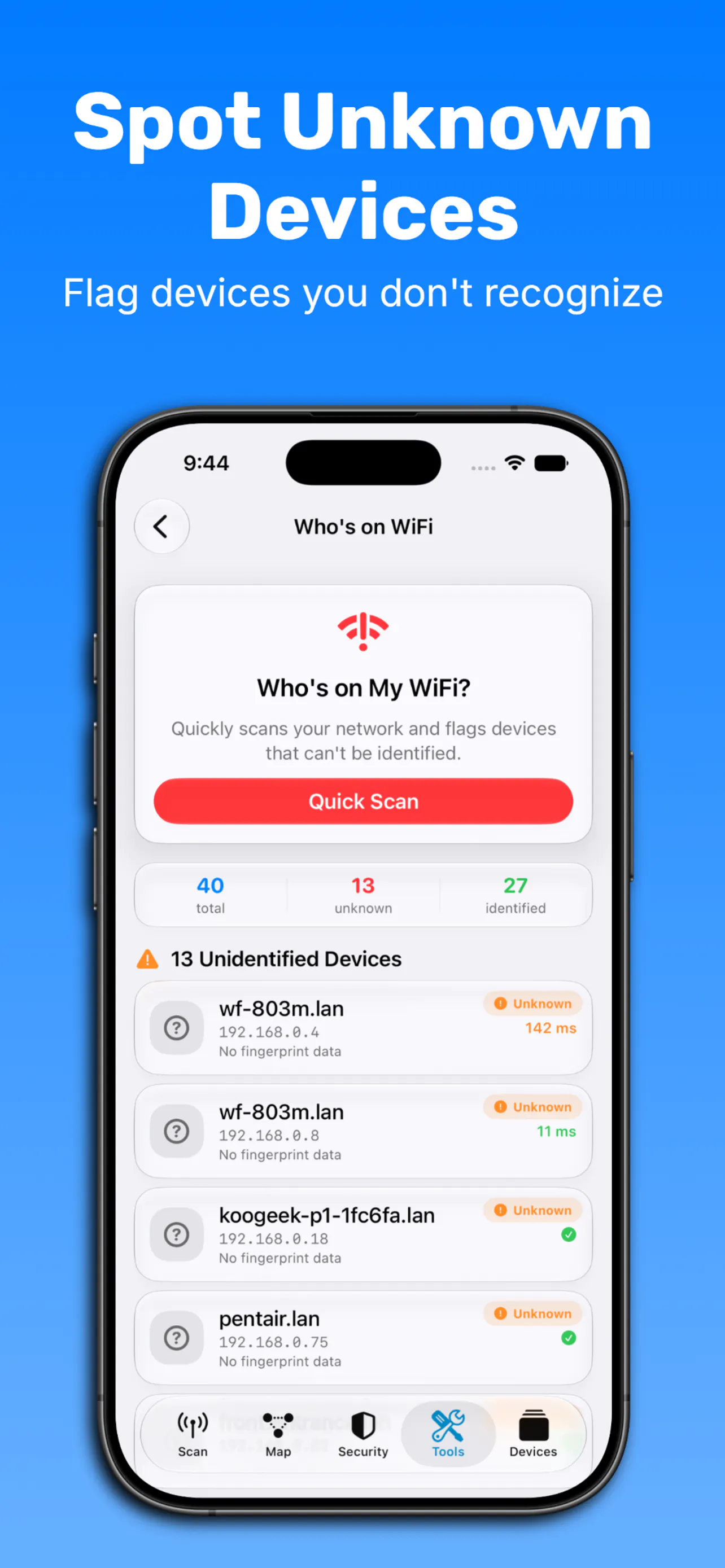 Netsight - WiFi Tools 截图 3