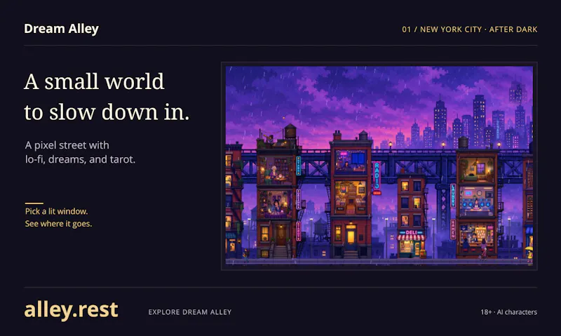 Dream Alley screenshot 1