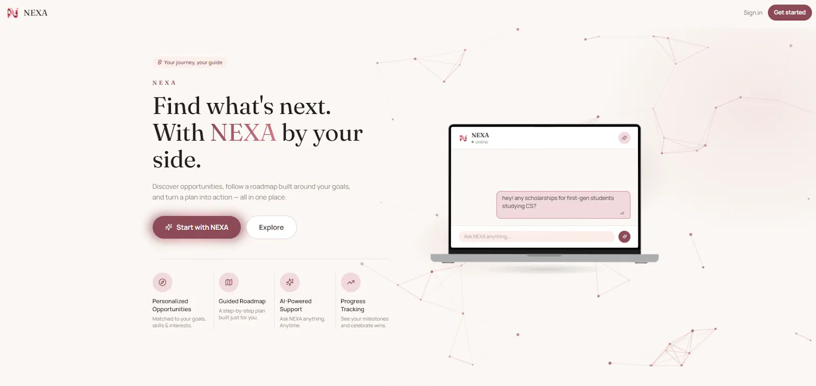 NEXA — Find what's next. screenshot 1