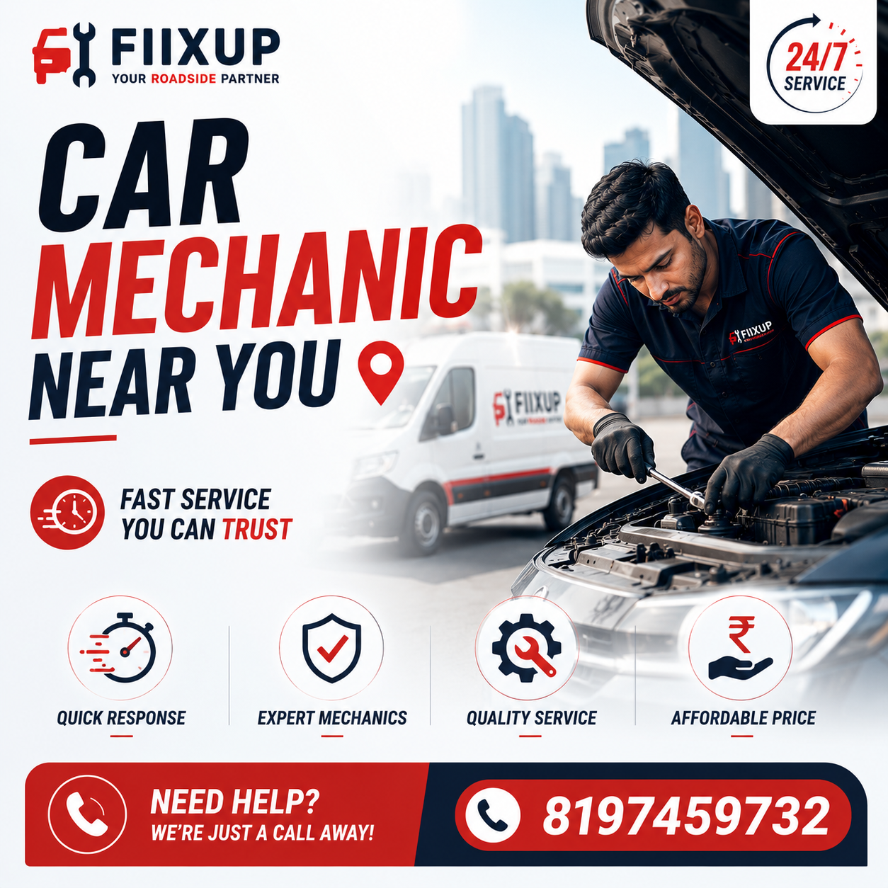 24/7 Car Mechanic Near Me – Bangalore