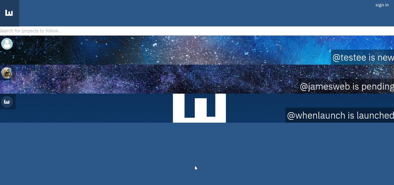 WhenLaunch gallery image