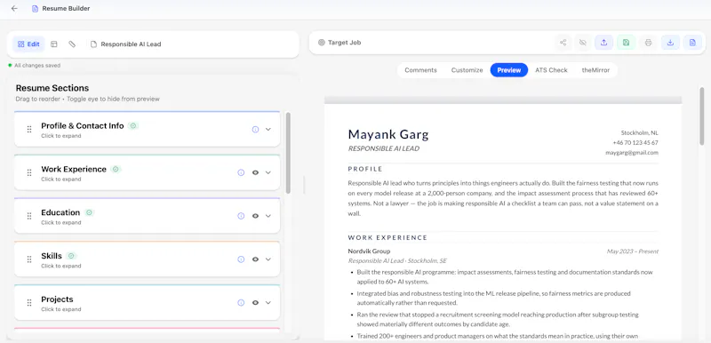 CopilotResume screenshot 6