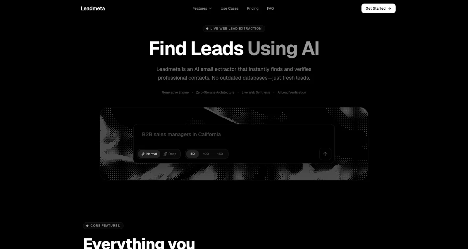 Leadmeta screenshot 1