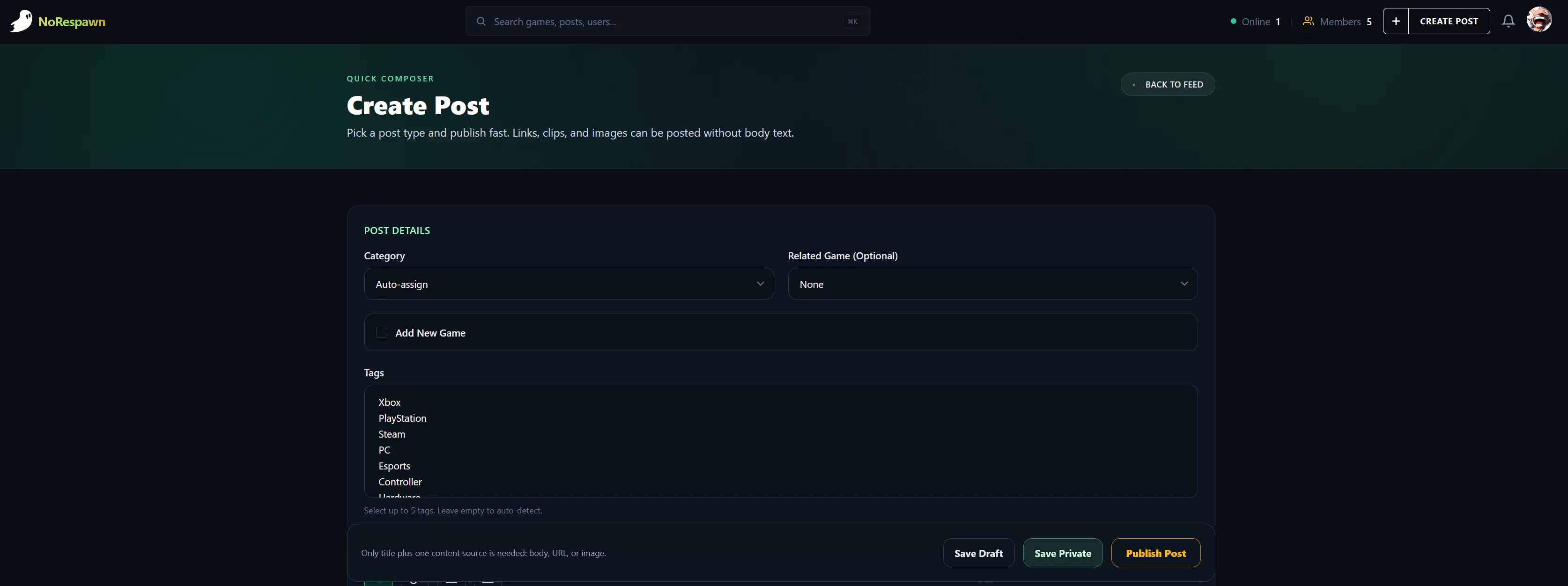 NoRespawn gallery image