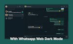 Whatsapp Web Dark Mode image