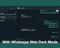 Whatsapp Web Dark Mode media 1