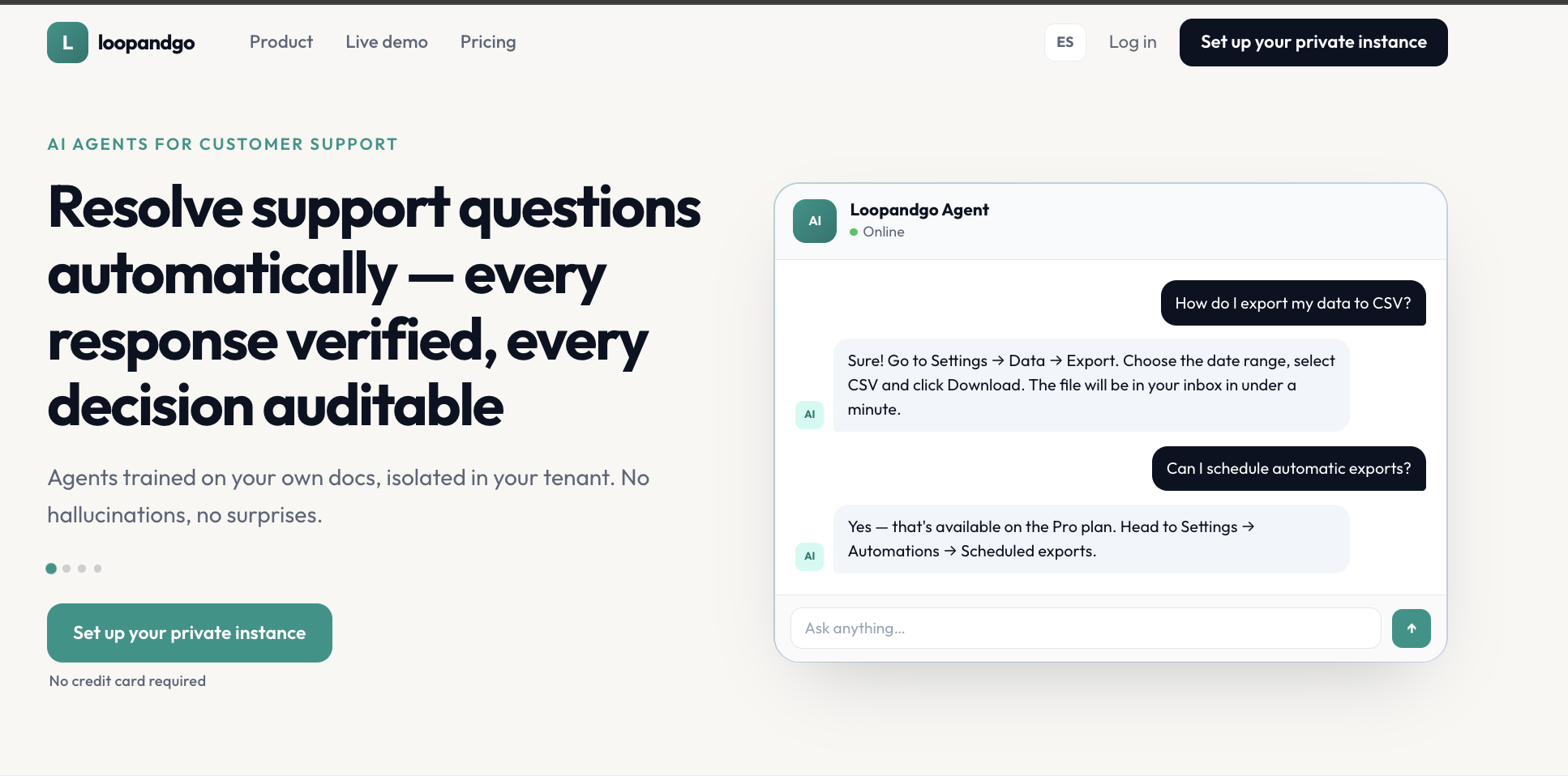 Loop&go Agents gallery image