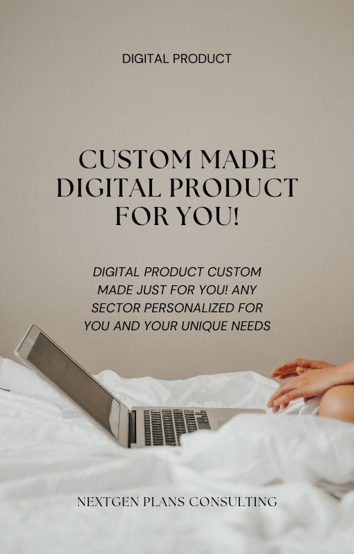 Custom made digital product  media 1