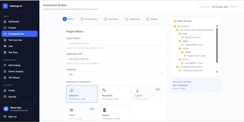 TestForge AI screenshot 4
