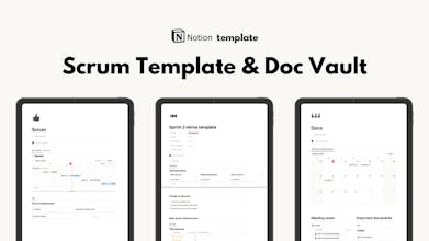 Notion template for product managers gallery image