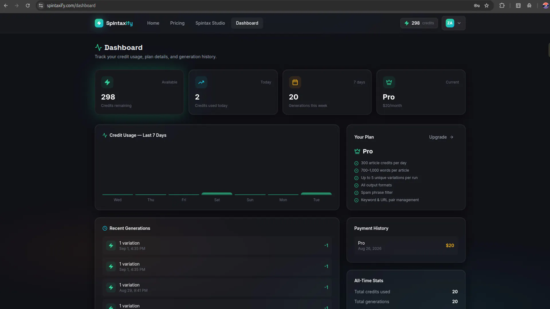 Spintaxify gallery image