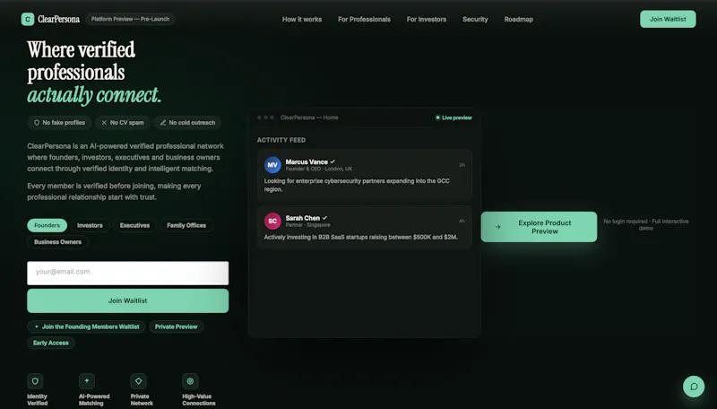ClearPersona screenshot 1