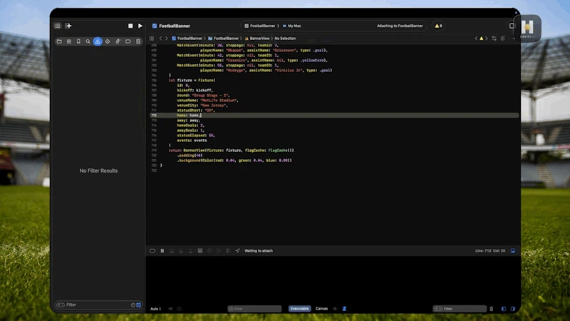 Football Banner screenshot 1
