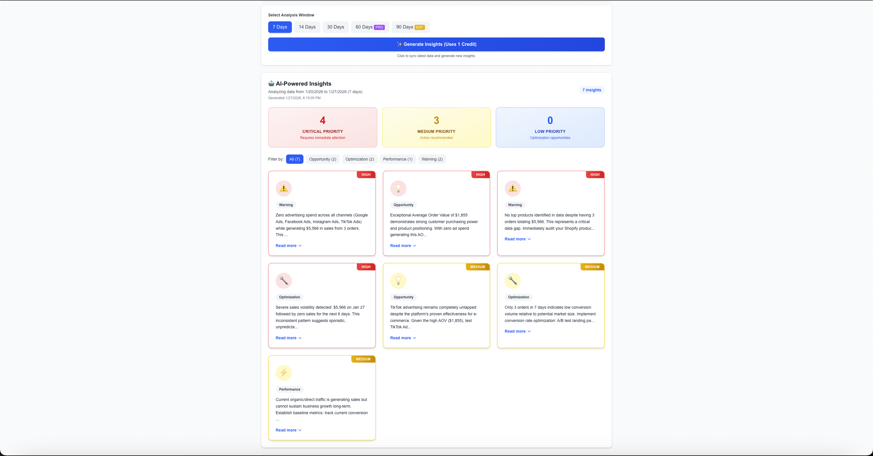 Insight IQ - Screenshot 3 showing product features and functionality