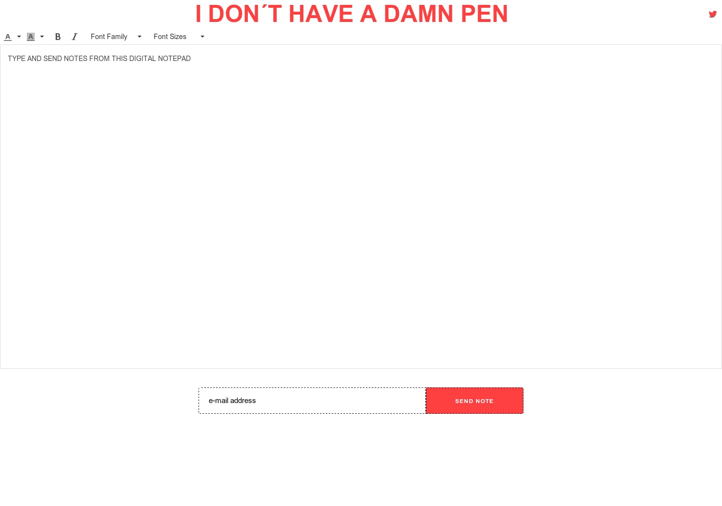 I Don't Have A Damn Pen  media 1