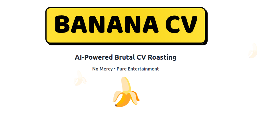 Banana CV - Main product screenshot demonstrating key features and user interface