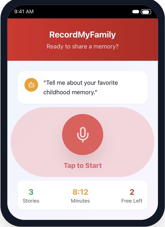 RecordMyFamily