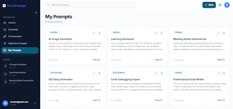 NovaPrompt gallery image