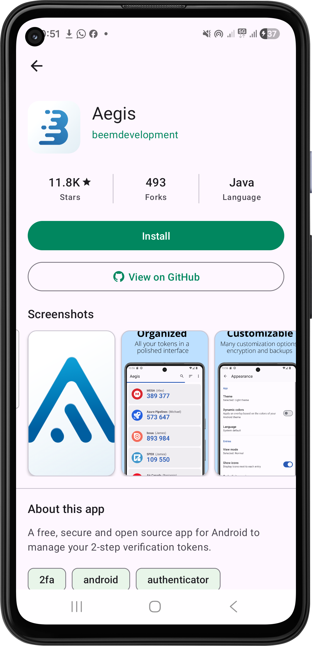 RepoStore - Screenshot 5 showing product features and functionality