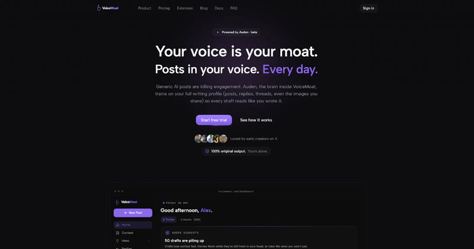 VoiceMoat screenshot 1