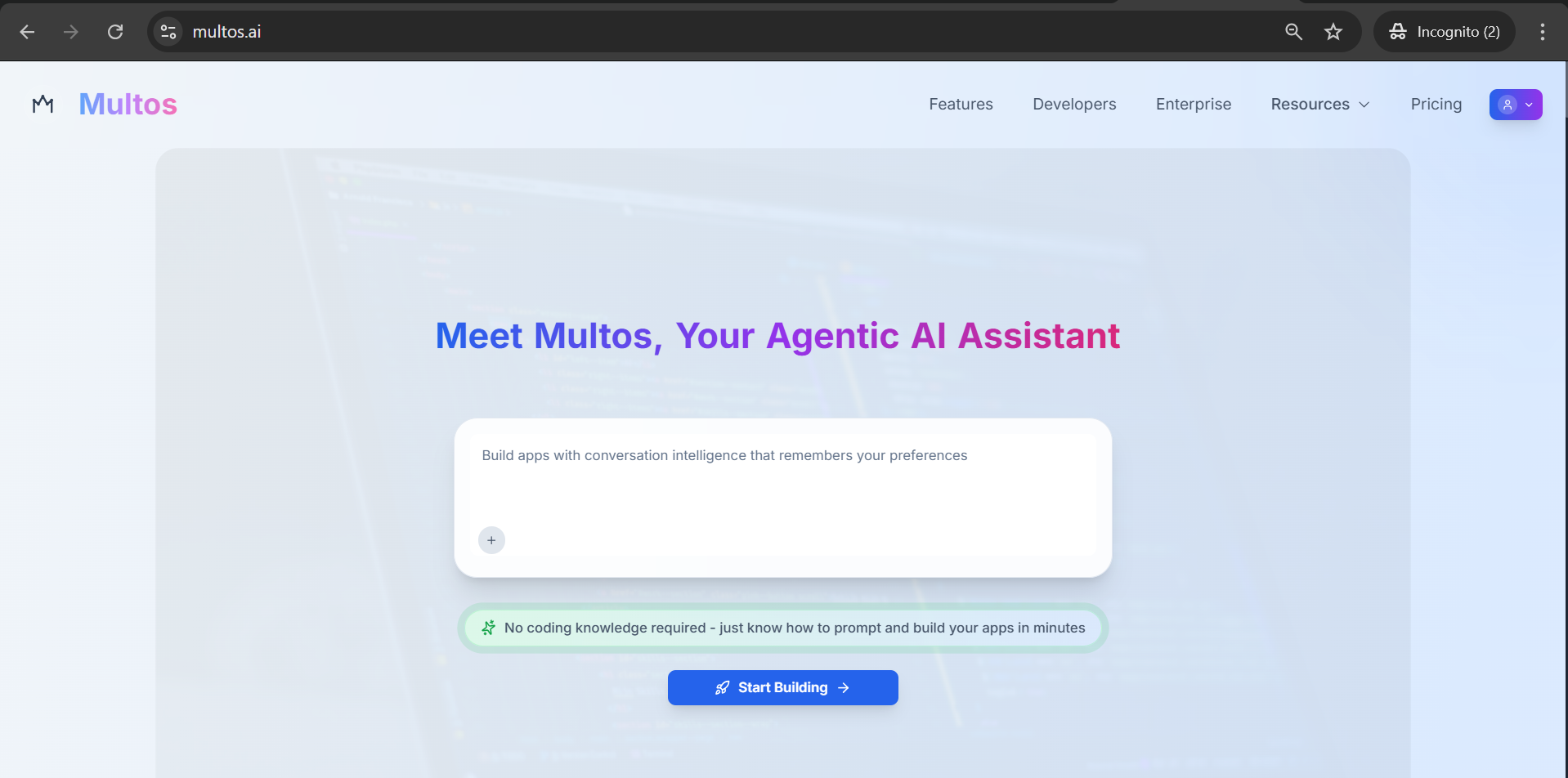 Multos AI gallery image