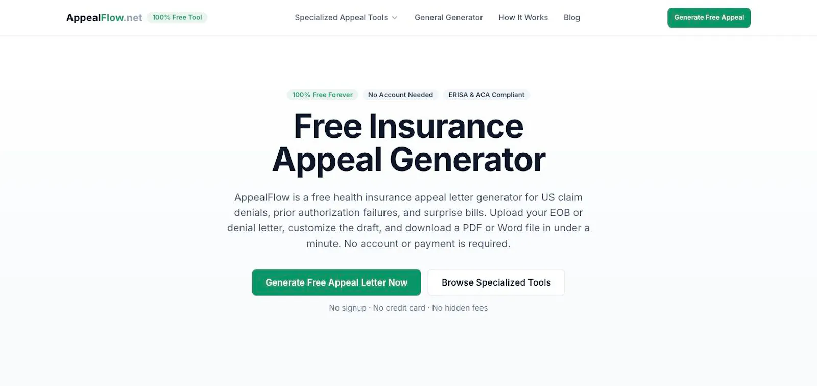 AppealFlow screenshot 1