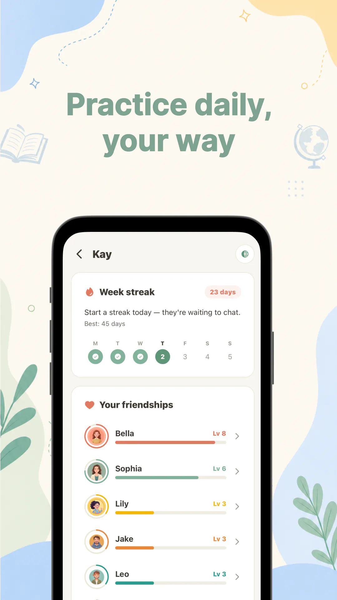 Yapp AI: Whatsapp For English Practice 截图 2