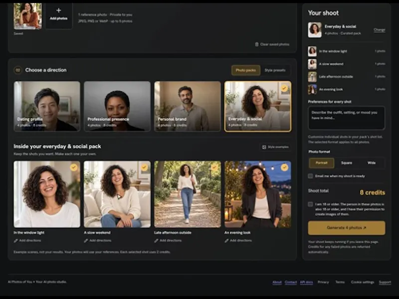 AI Photos of You screenshot 1 (video preview)