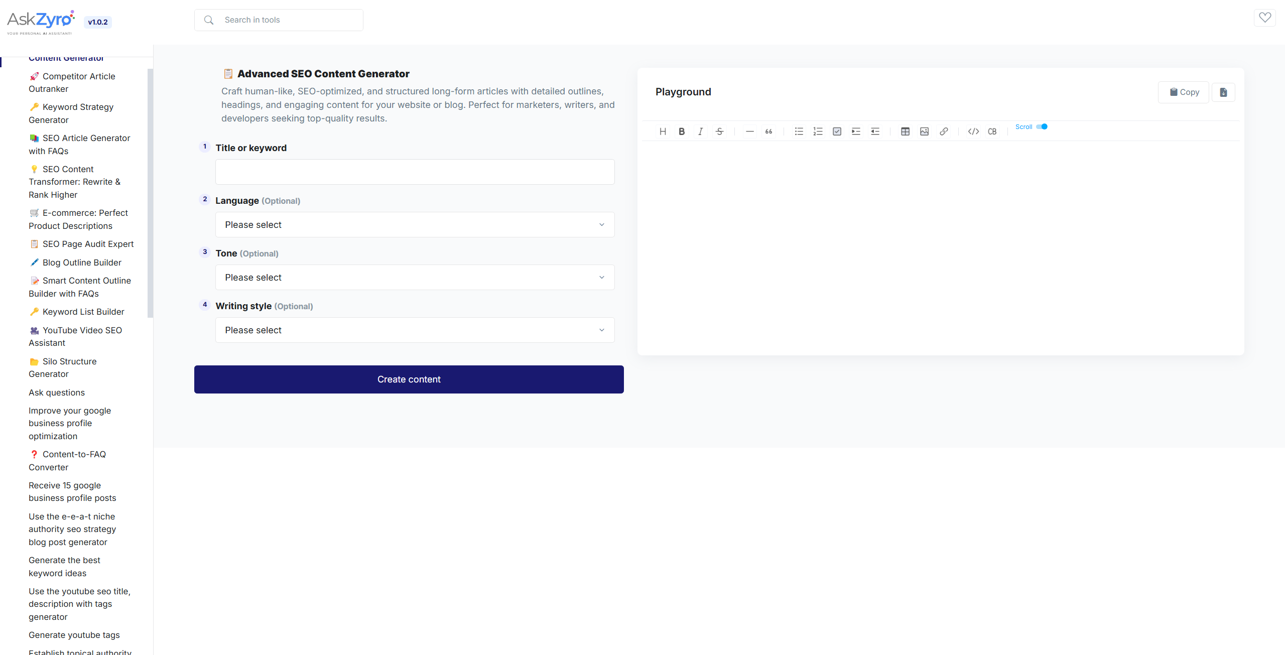 AskZyro gallery image