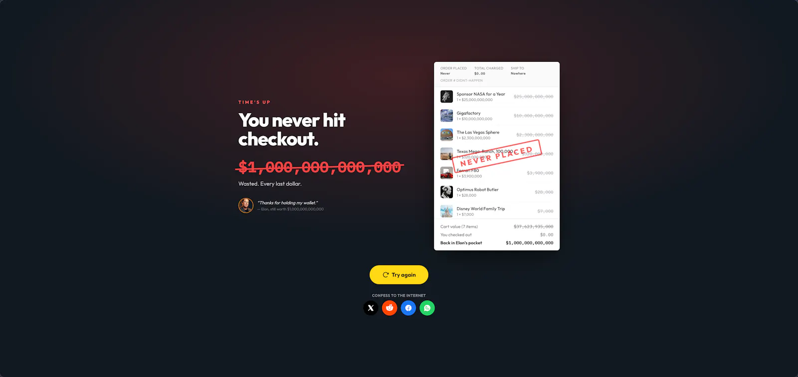 Spend Elon's Money screenshot 9