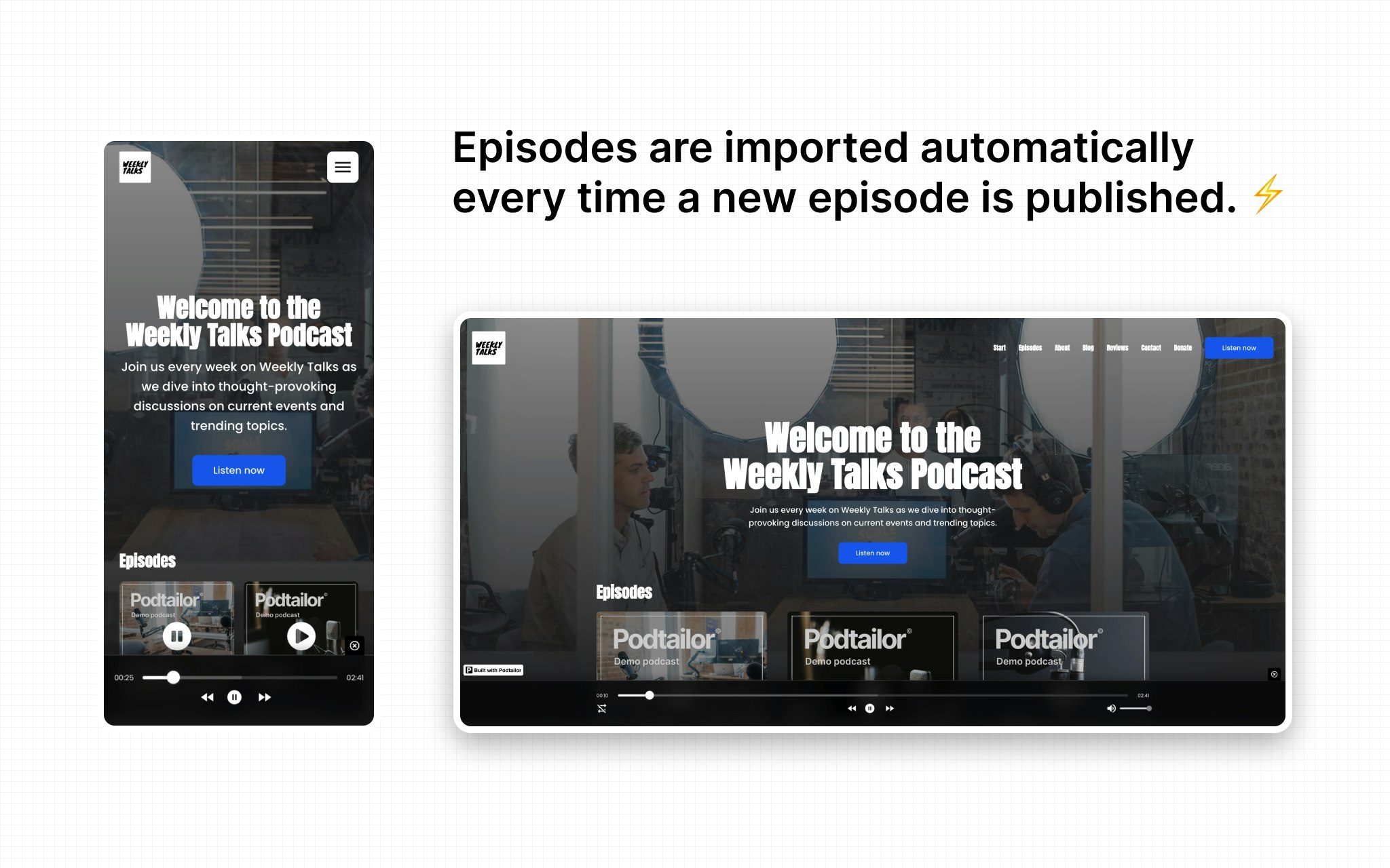 Podtailor media 3