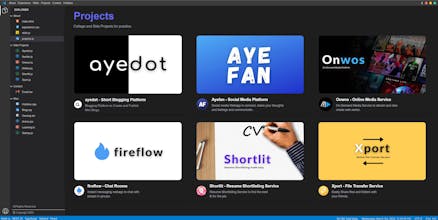 VS Code Developer Portfolio gallery image