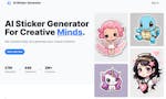AI Sticker Generator image
