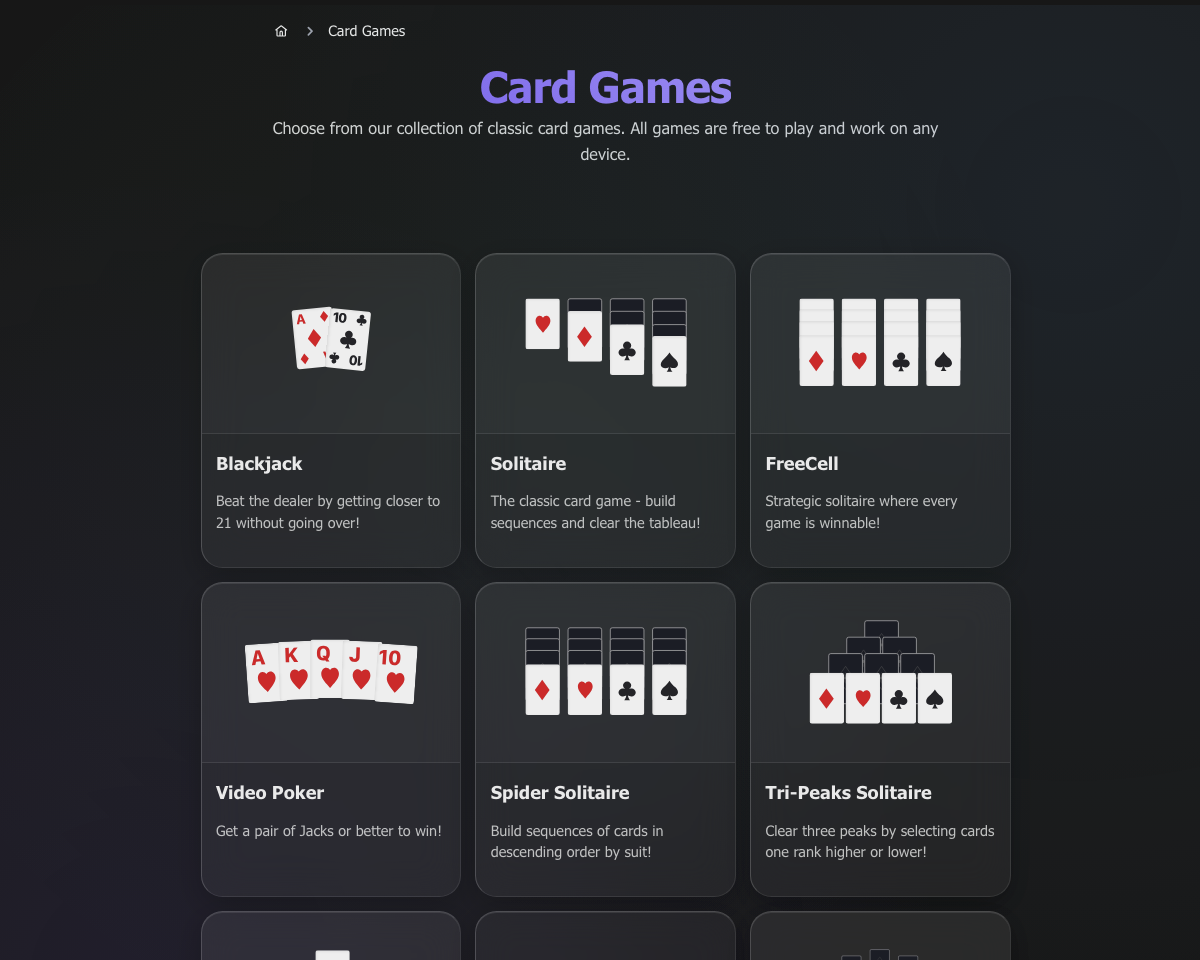 Marubyte - Giochi di carte online gratuiti |marubyte.dev media 2