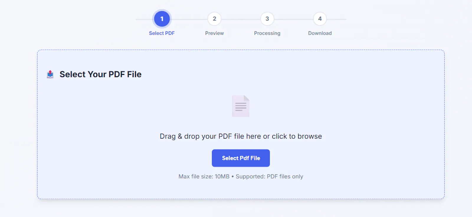 PDF Watermark Remover screenshot 2