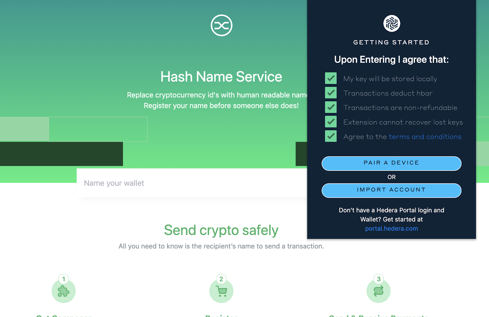 Hash Name Service gallery image