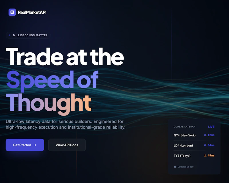 RealMarketAPI screenshot 5