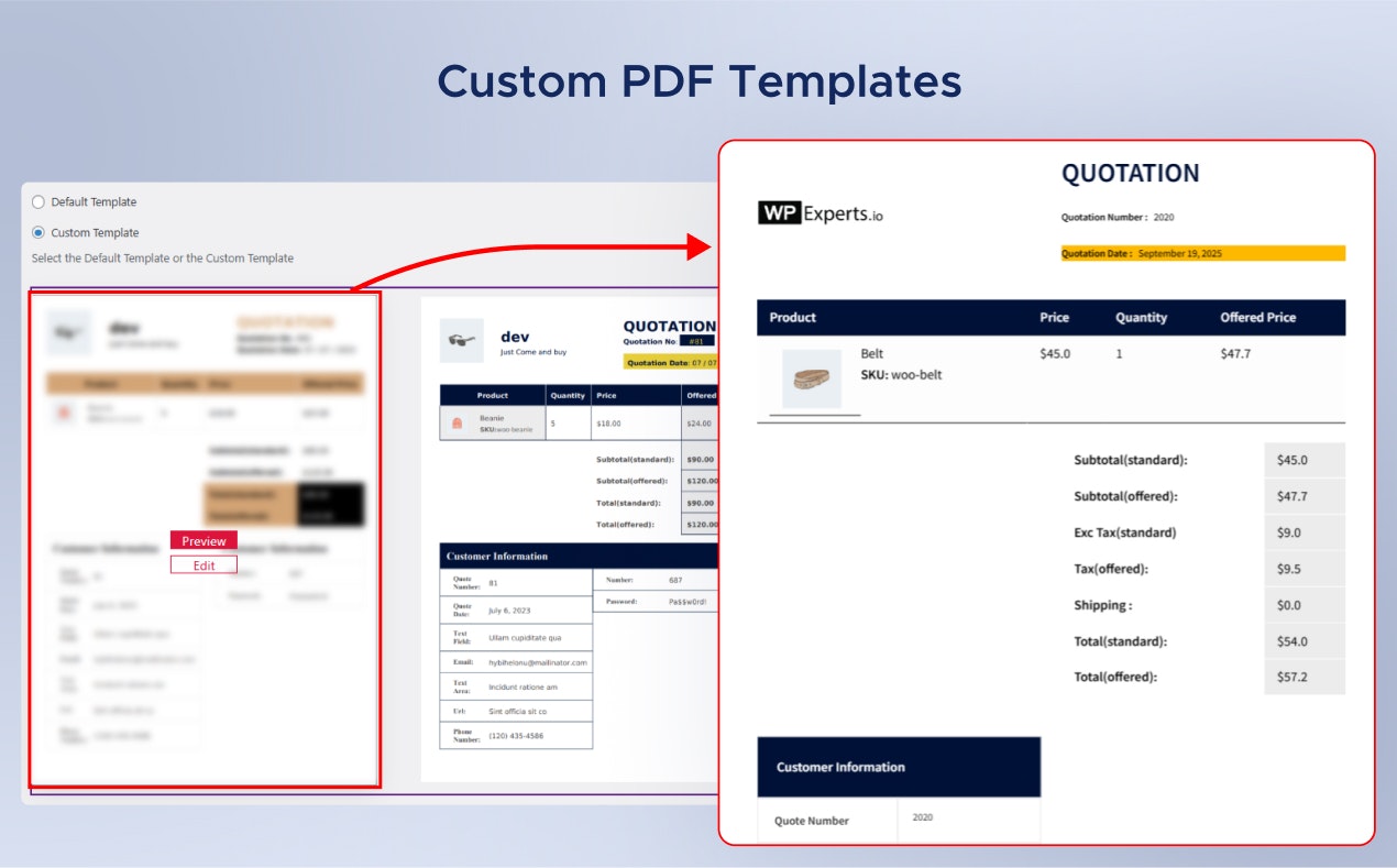 B2B Request a Quote for WooCommerce gallery image