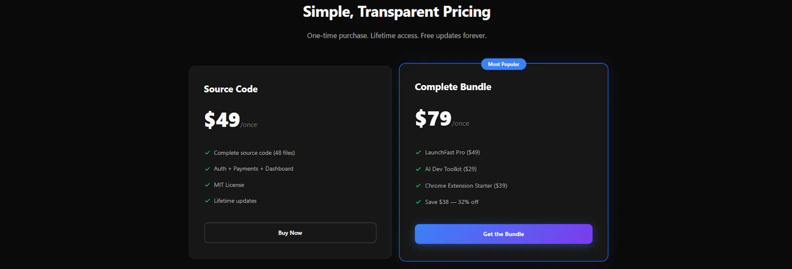 LaunchFast Pro — Ship Your SaaS in Days screenshot 3