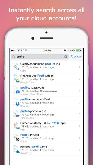 Unify - Cloud File Manager gallery image