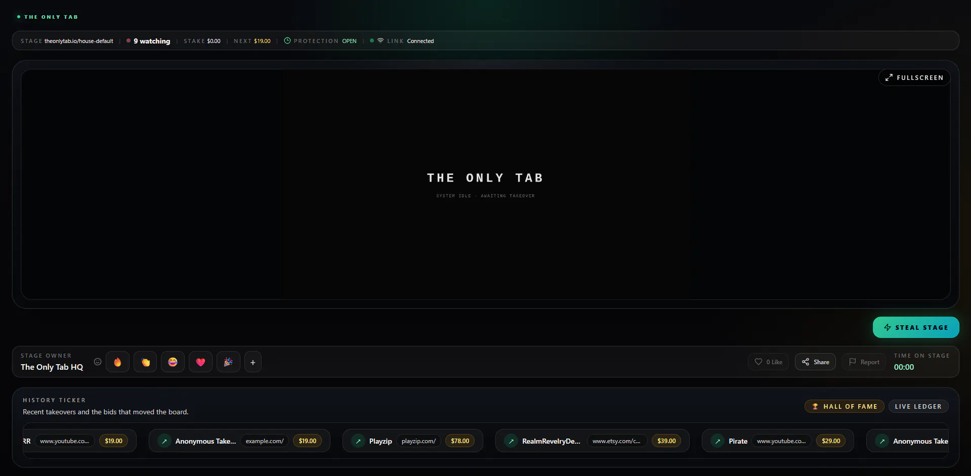 The Only Tab - One Slot, Total Attention gallery image