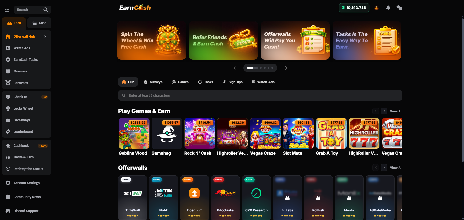 EarnCash gallery image