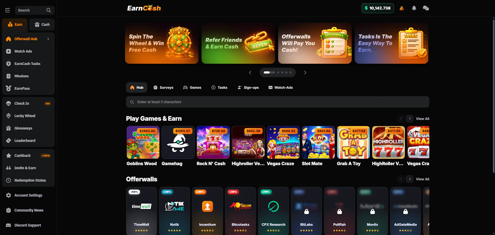 EarnCash screenshot 2
