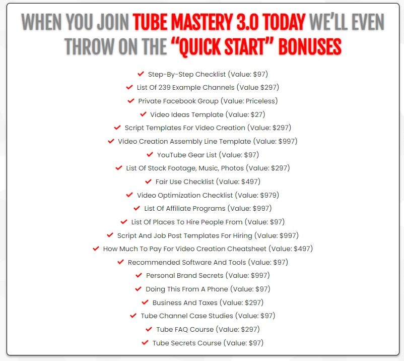 Tube Mastery and Monetization gallery image