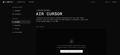 Kine UI gallery image