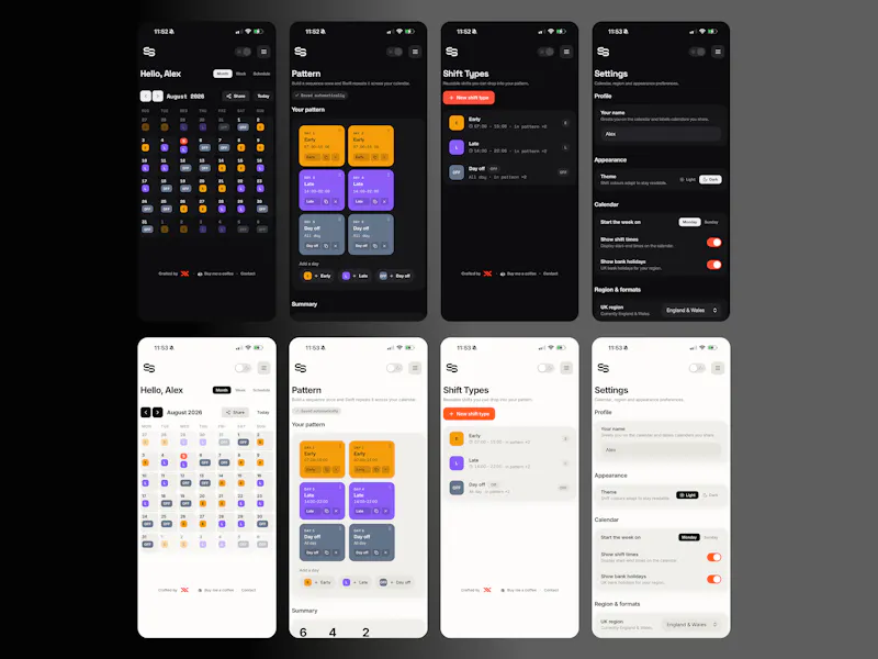 Swift Cal screenshot 2