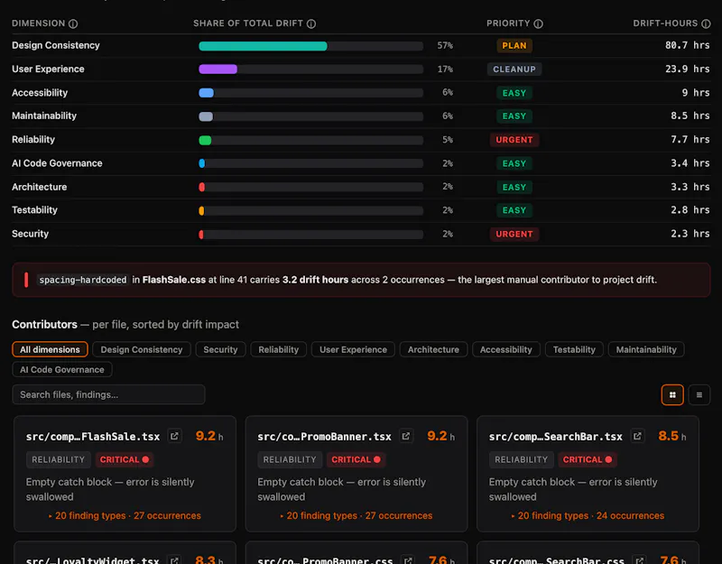 ReWeaver AI DriftDetector screenshot 6