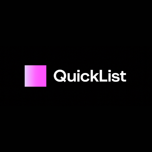 QuickList - Product Hunt launch logo