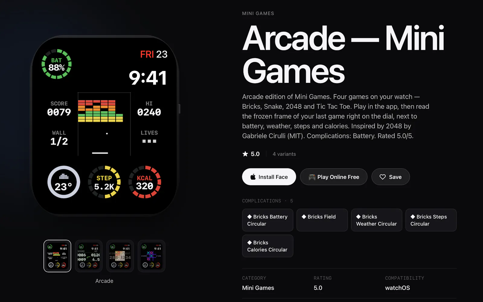 Space Watch Faces screenshot 1
