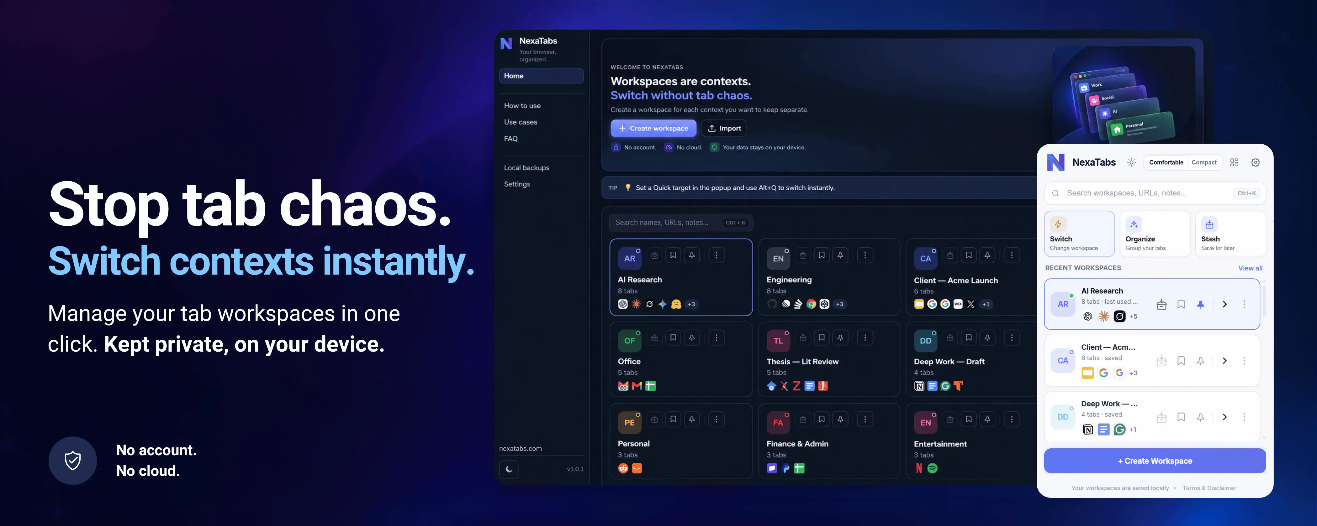 NexaTabs gallery image